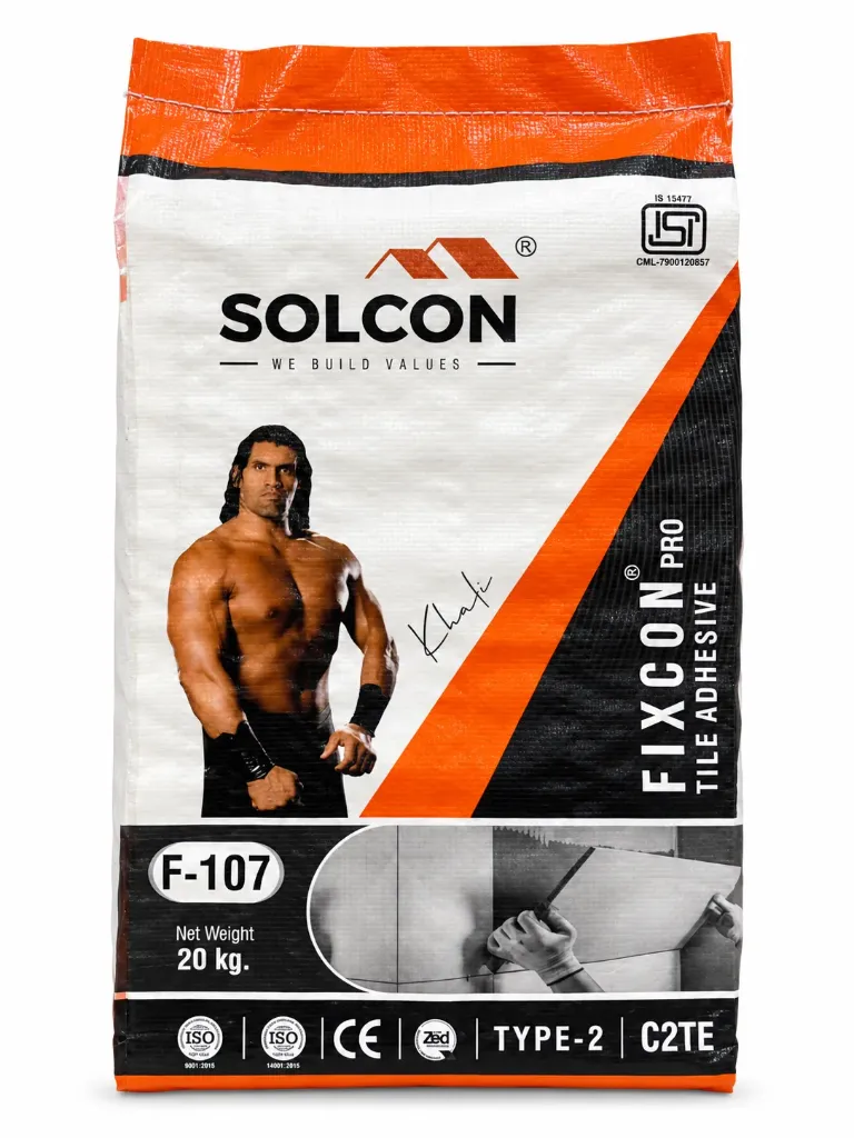 FIXCON - F107 PRO GREY TILE ADHESIVE (20KG)